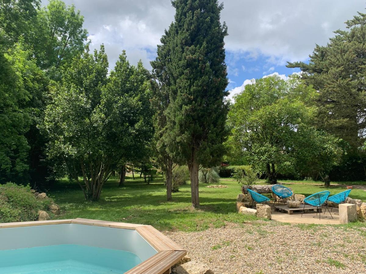 Maison Papillon Gite De Ressourcement Lusignan-Petit Luaran gambar